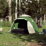 Vidaxl Dome Tent Tende a 3 persone Release Fast Green