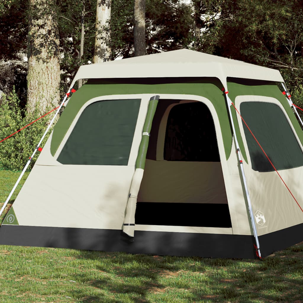 Vidaxl Dome tent 6-person fast release green