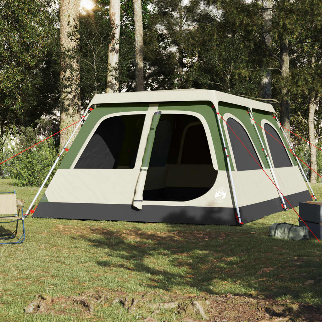 Vidaxl Dome Tenda Release Fast Release di 8 persone Green