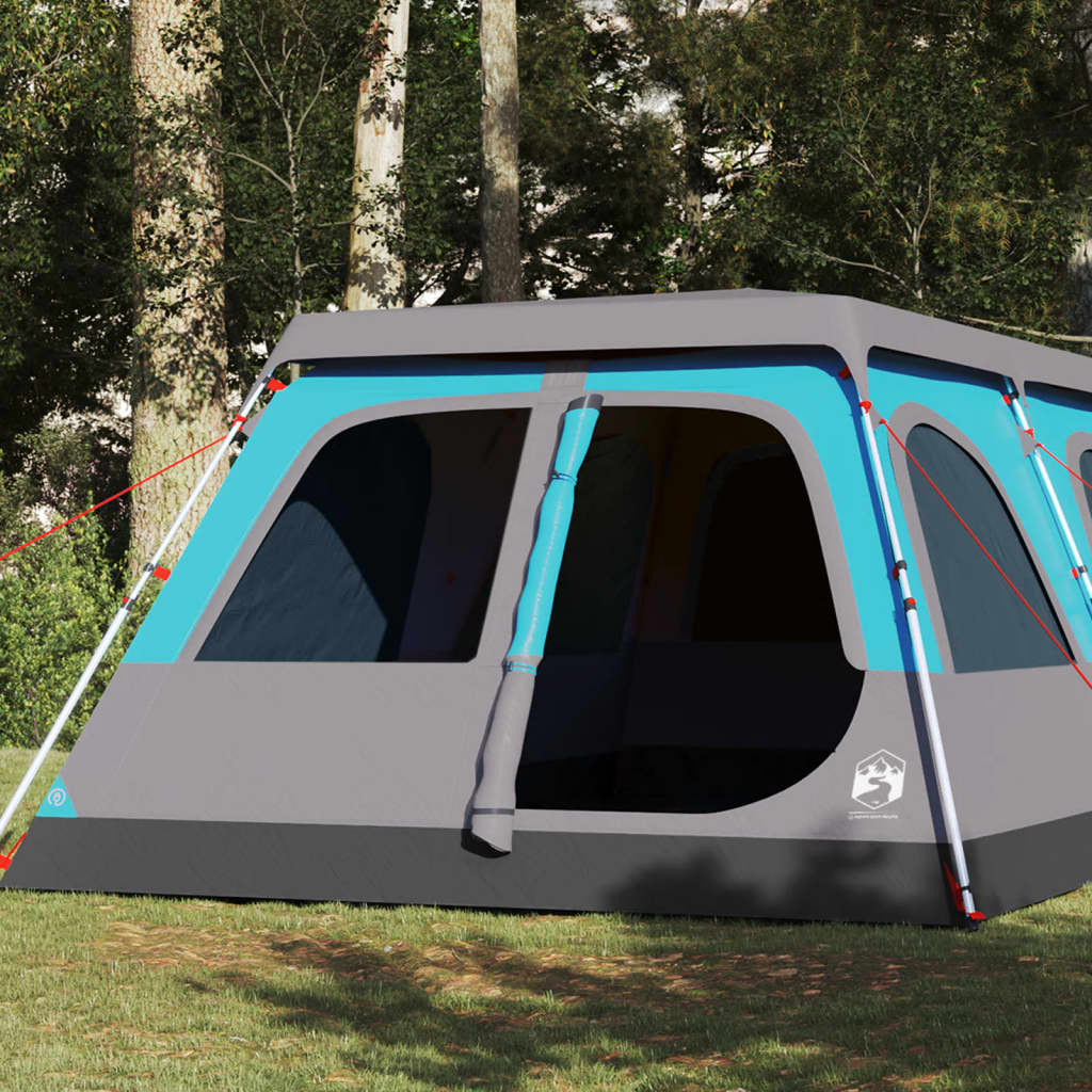 VidaXL Dome tent 8-person fast release blue