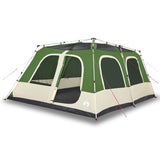 Vidaxl Dome Zelt 10-Personen Fast Release Green