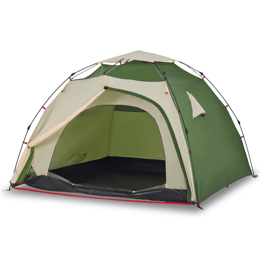 Vidaxl Dome tent 4-person fast release green