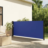 Pare-brise vidaxl extensible 100x300 cm bleu