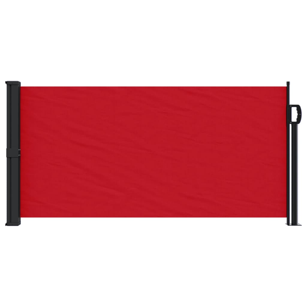 Pare-brise vidaxl extensible 100x300 cm rouge