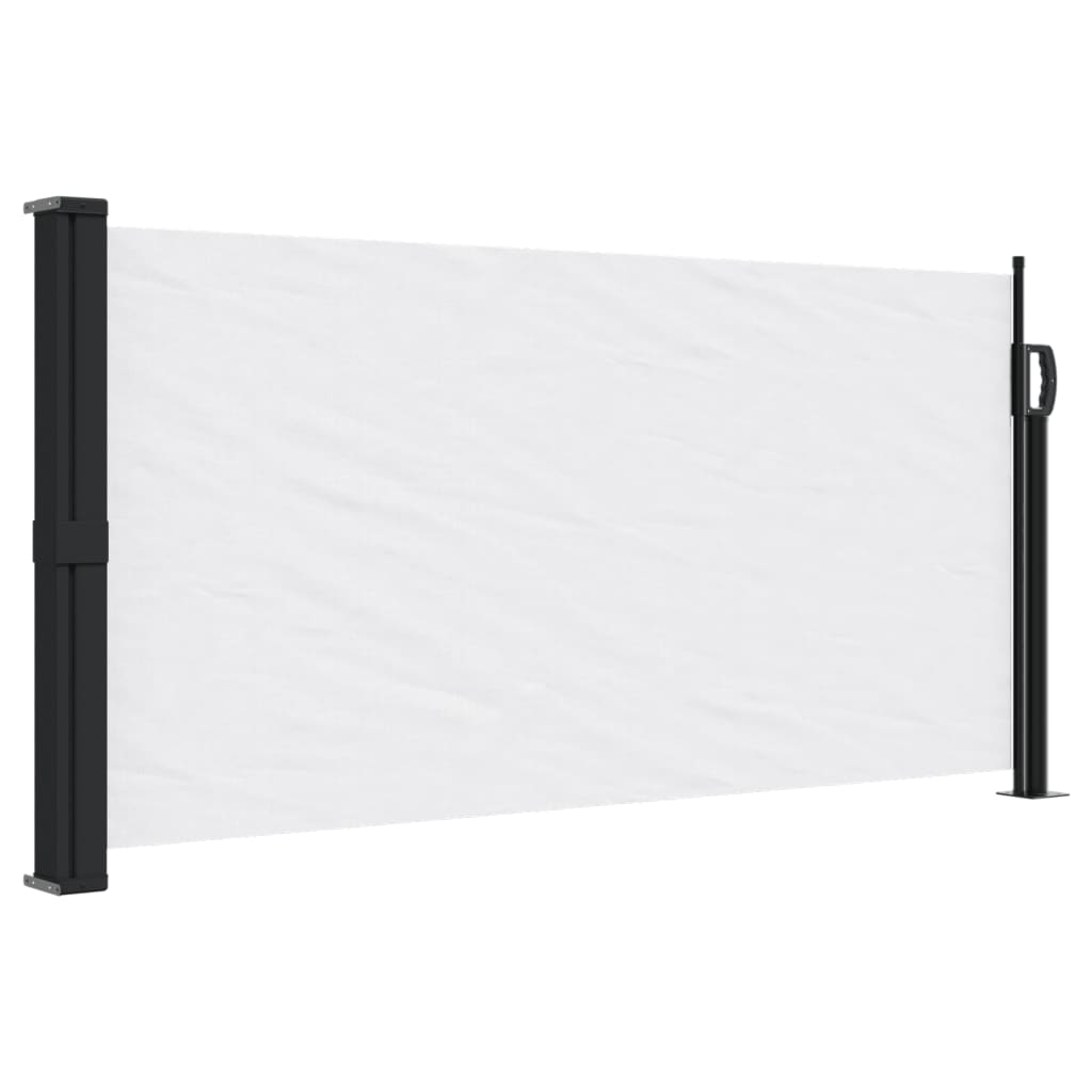 VidaXL Windscherm uittrekbaar 100x300 cm wit