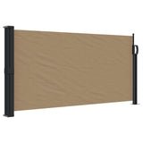 VidaXL Windshield Extendable 100x300 cm Taupe