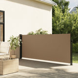 VidaXL Windshield Extendable 100x300 cm Taupe