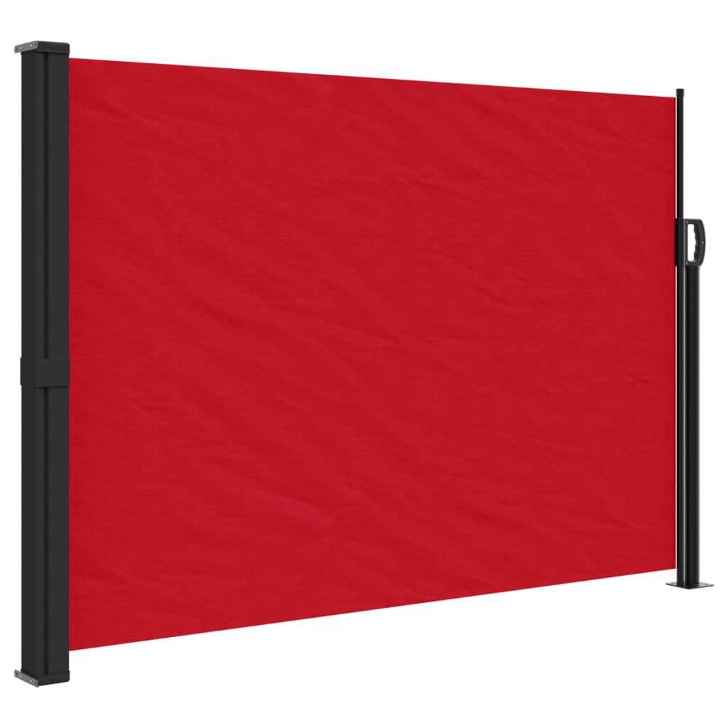 VidaXL Windscherm uittrekbaar 140x300 cm rood