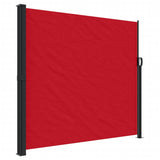 VidaXL Windscherm uittrekbaar 180x300 cm rood