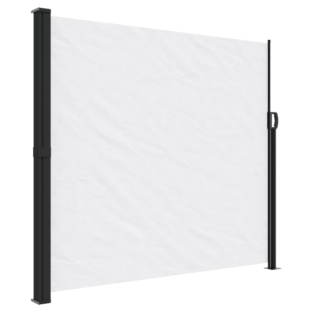 Pare-brise Vidaxl extensible 180x300 cm blanc