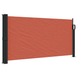 VidaXL Windshield Extendable 100x500 cm Terracotta