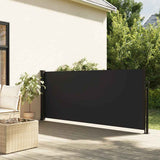 Pare-brise Vidaxl extensible 120x500 cm noir