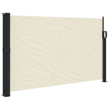 VidaXL Windshield Extendable 120x500 cm Cream -colored