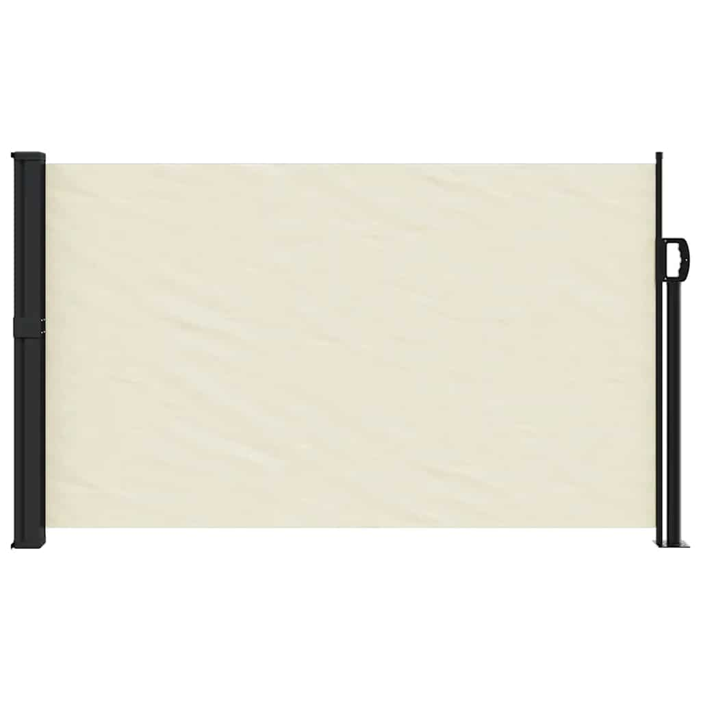 VidaXL Windshield Extendable 120x500 cm Cream -colored