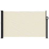 Vidaxl Windshield utdragbar 120x500 cm Cream -Colored