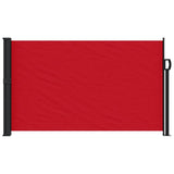 Pare-brise Vidaxl extensible 120x500 cm rouge