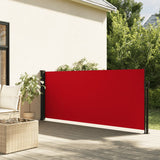 Pare-brise Vidaxl extensible 120x500 cm rouge