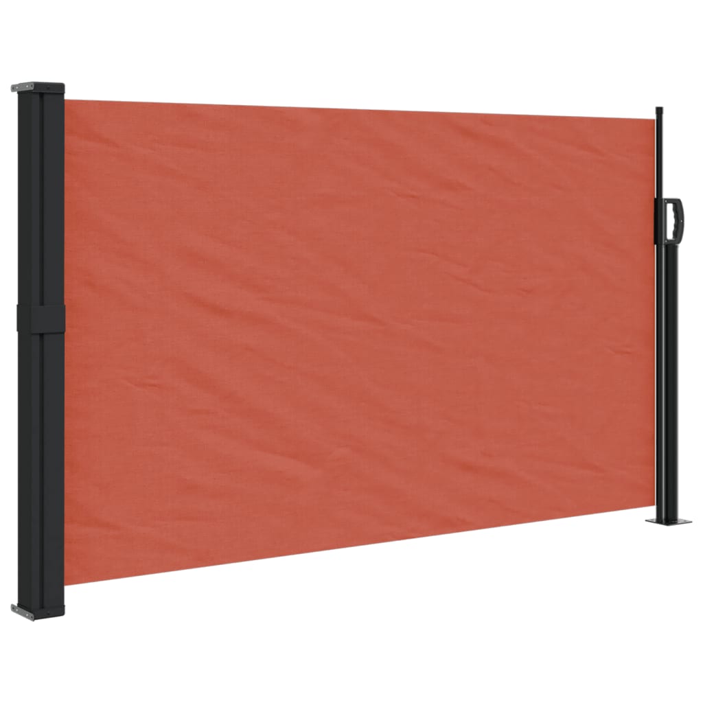 VIDAXL SHANDSHIELD ELEXTABLE 120X500 CM TERRACOTTA