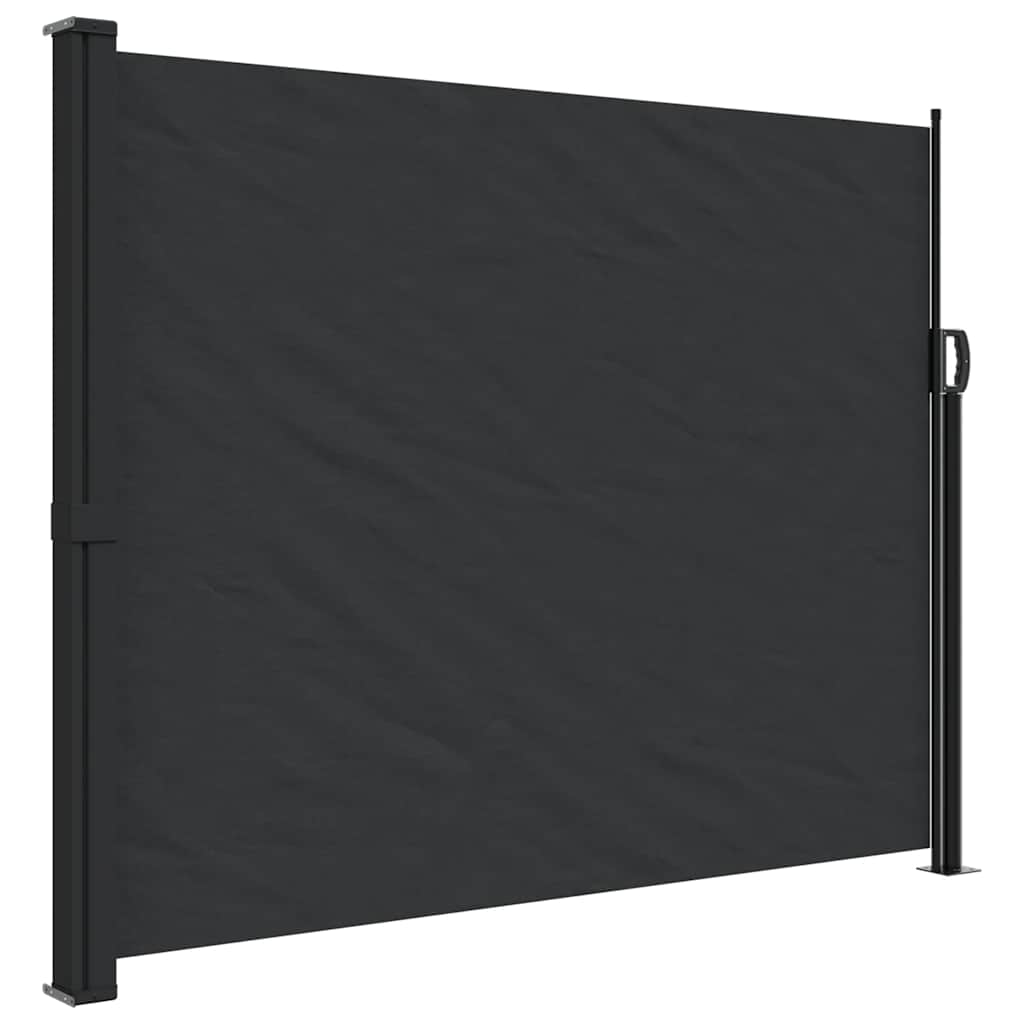 Parabrisas Vidaxl extensible 160x500 cm negro