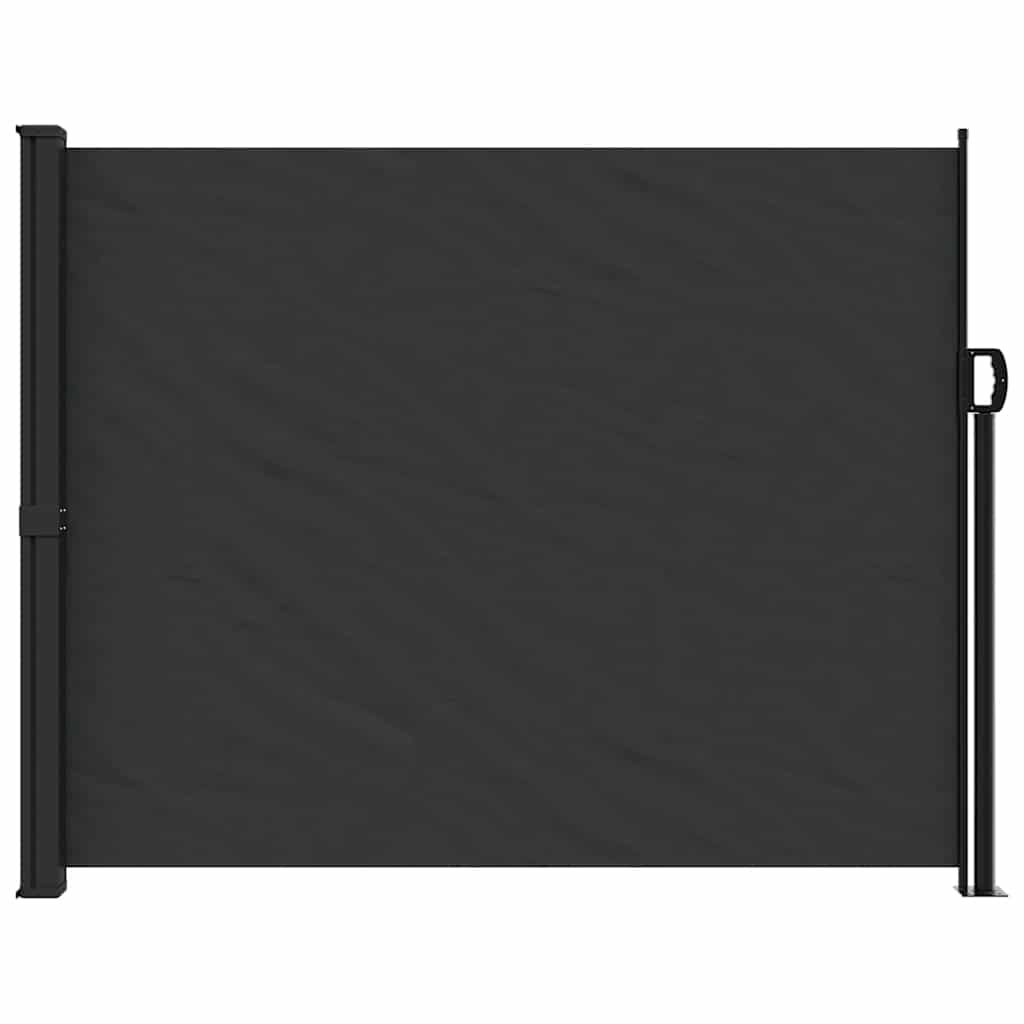 Parabrisas Vidaxl extensible 160x500 cm negro