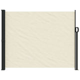 VidaXL Windshield Extendable 160x500 cm Cream -colored