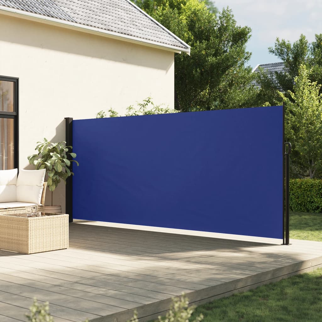 VIDAXL -Windschutzscheibe 160 x 500 cm blau