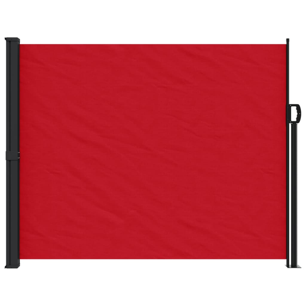 VidaXL Windscherm uittrekbaar 160x500 cm rood