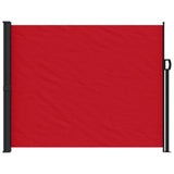 Vidaxl windscherm uittrekbaar 160x500 cm rood