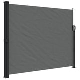 VidaXL Windshield Extendable 160x500 cm Anthracite -colored