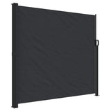 Pare-brise Vidaxl extensible 180x500 cm noir