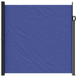 Pare-brise vidaxl extensible 200x500 cm bleu