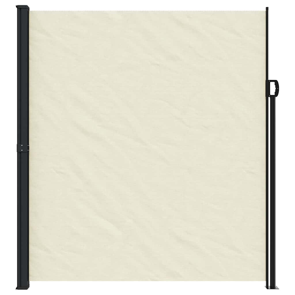 Vidaxl windshield Extendable 220x500 cm cream colored