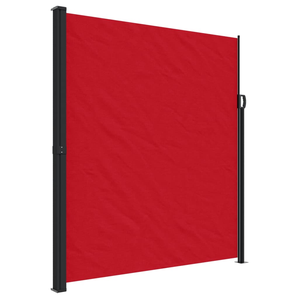 Parabrisas Vidaxl extensible 220x500 cm rojo