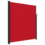 Pare-brise Vidaxl extensible 220x500 cm rouge