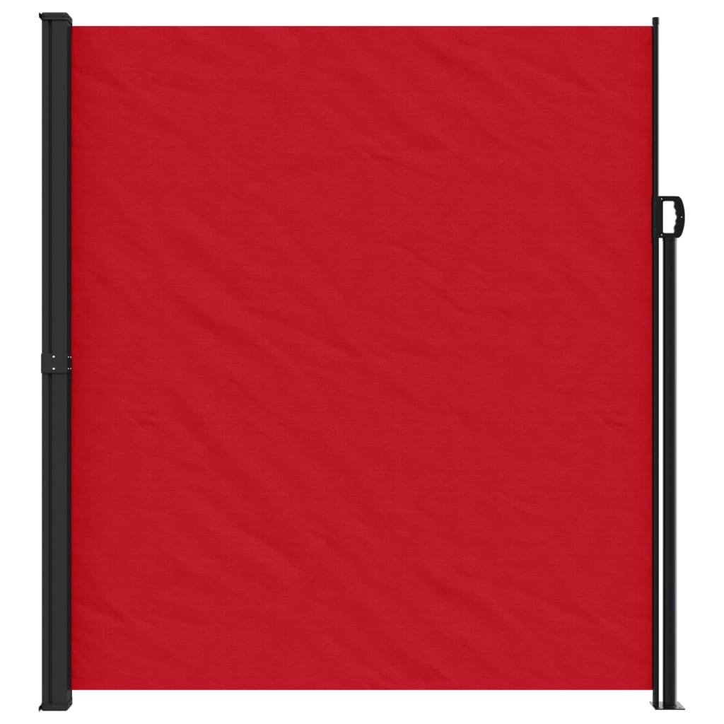 Pare-brise Vidaxl extensible 220x500 cm rouge