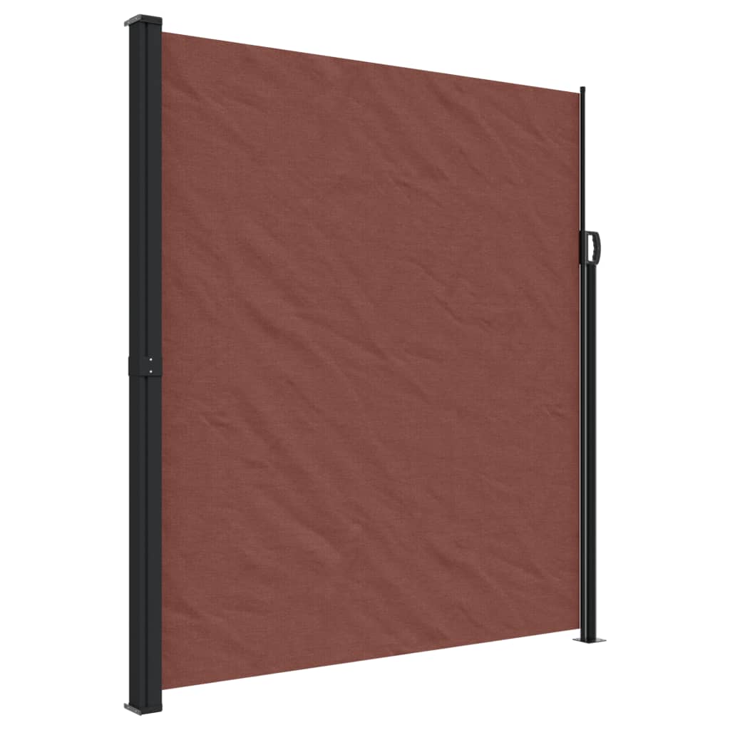 VidaXL Windshield Extendable 220x500 cm brown