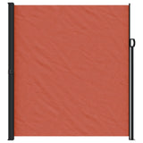 VidaXL Windshield Extendable 220x500 cm Terracotta