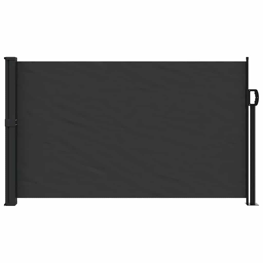 Vidaxl windscherm uittrekbaar 120x600 cm zwart