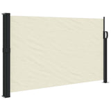 Pare-brise Vidaxl extensible 120x600 cm crème