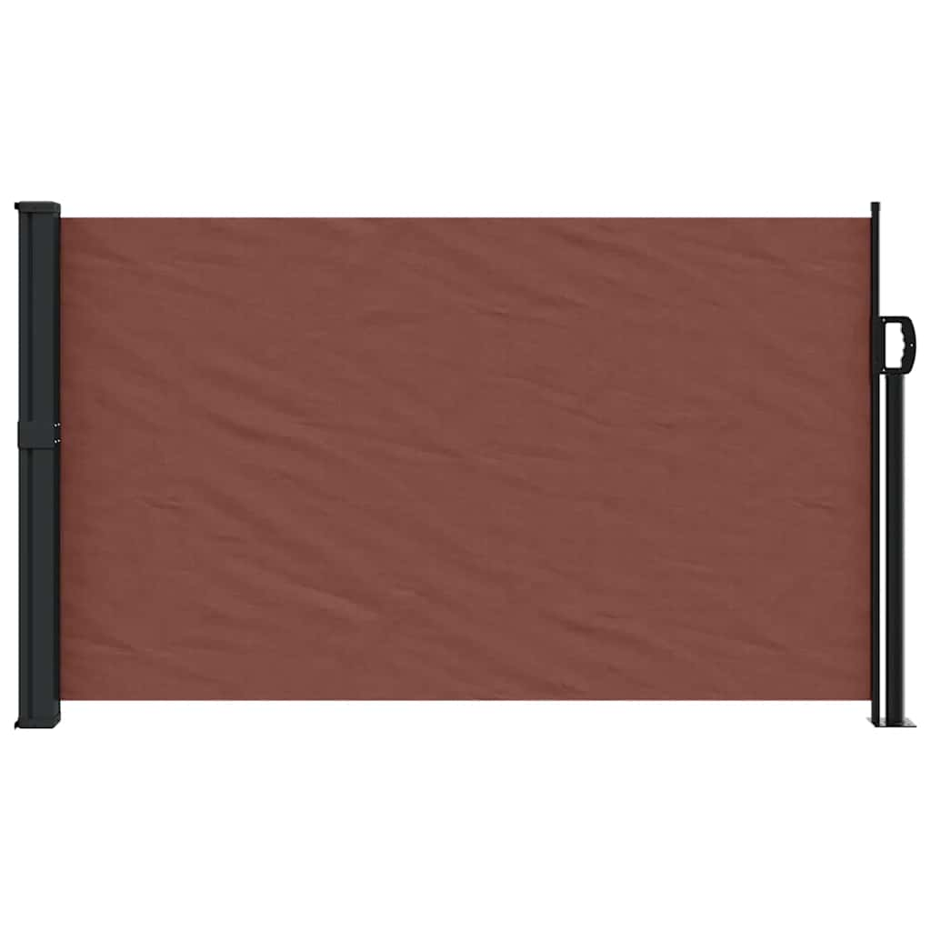 VidaXL Windshield Extendable 120x600 cm brown