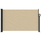 VidaXL Windshield Extendable 120x600 cm Beige