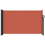 VidaXL Windshield Extendable 120x600 cm Terracotta