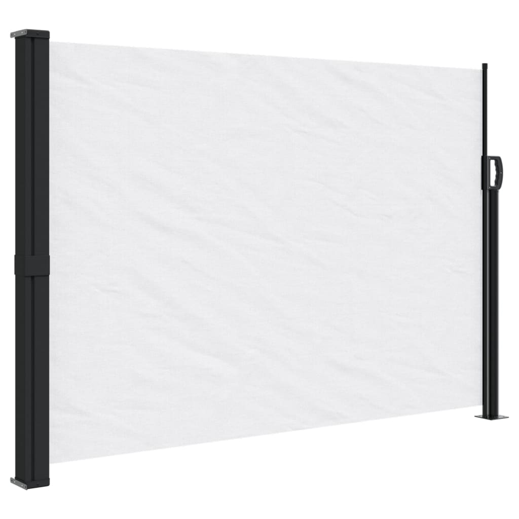 VidaXL Windscherm uittrekbaar 140x600 cm wit