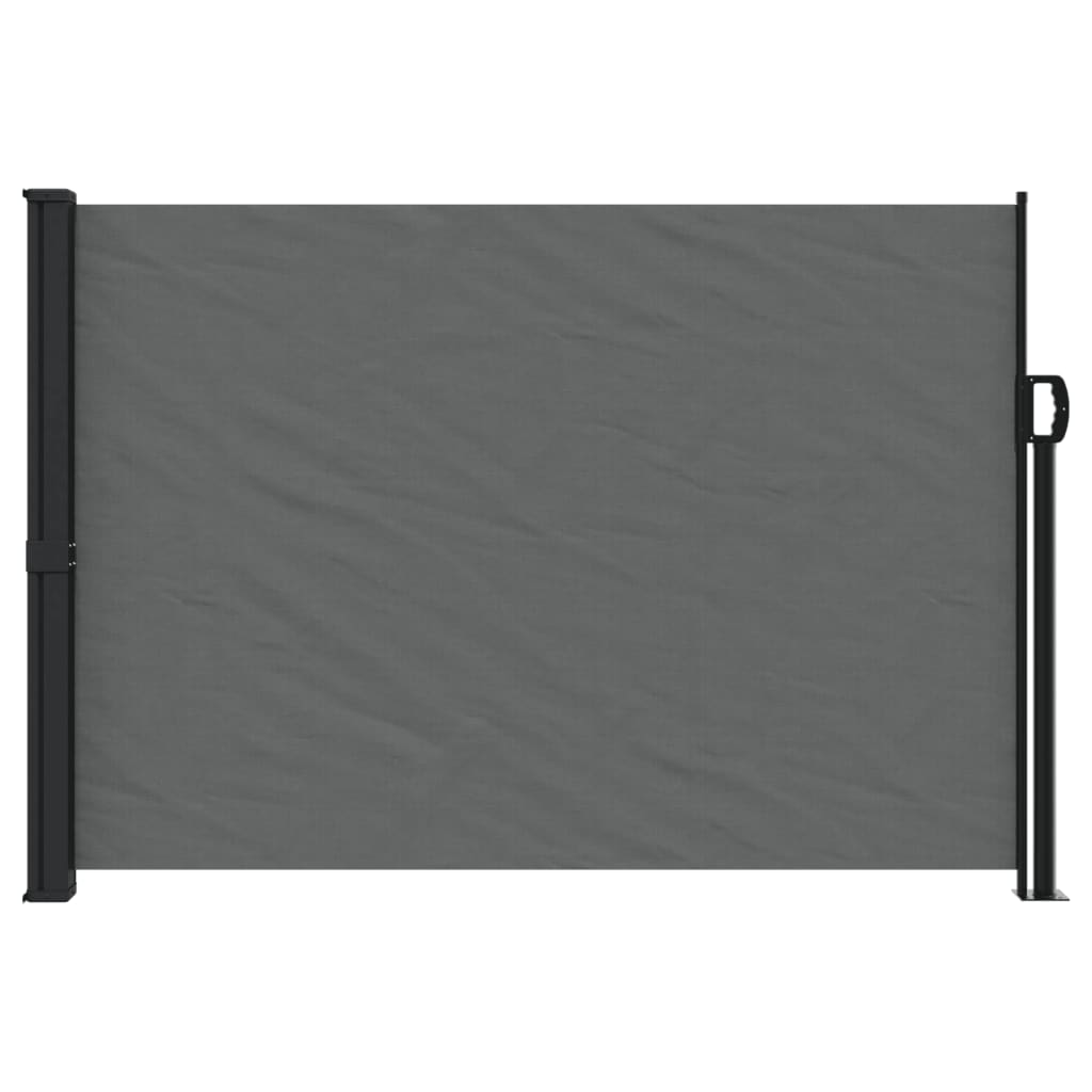 VidaXL Windshield Extendable 140x600 cm Anthracite