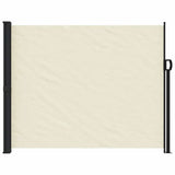 VidaXL Windshield Extendable 160x600 cm Cream -colored