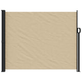 VidaXL Windscherm uittrekbaar 160x600 cm beige