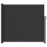 VidaXL Windshield Extendable 180x600 cm Black