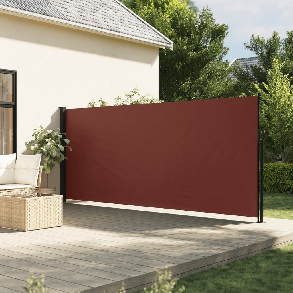 Vidaxl forrude udvides 180x600 cm brun