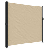 VidaXL Windscherm uittrekbaar 180x600 cm beige