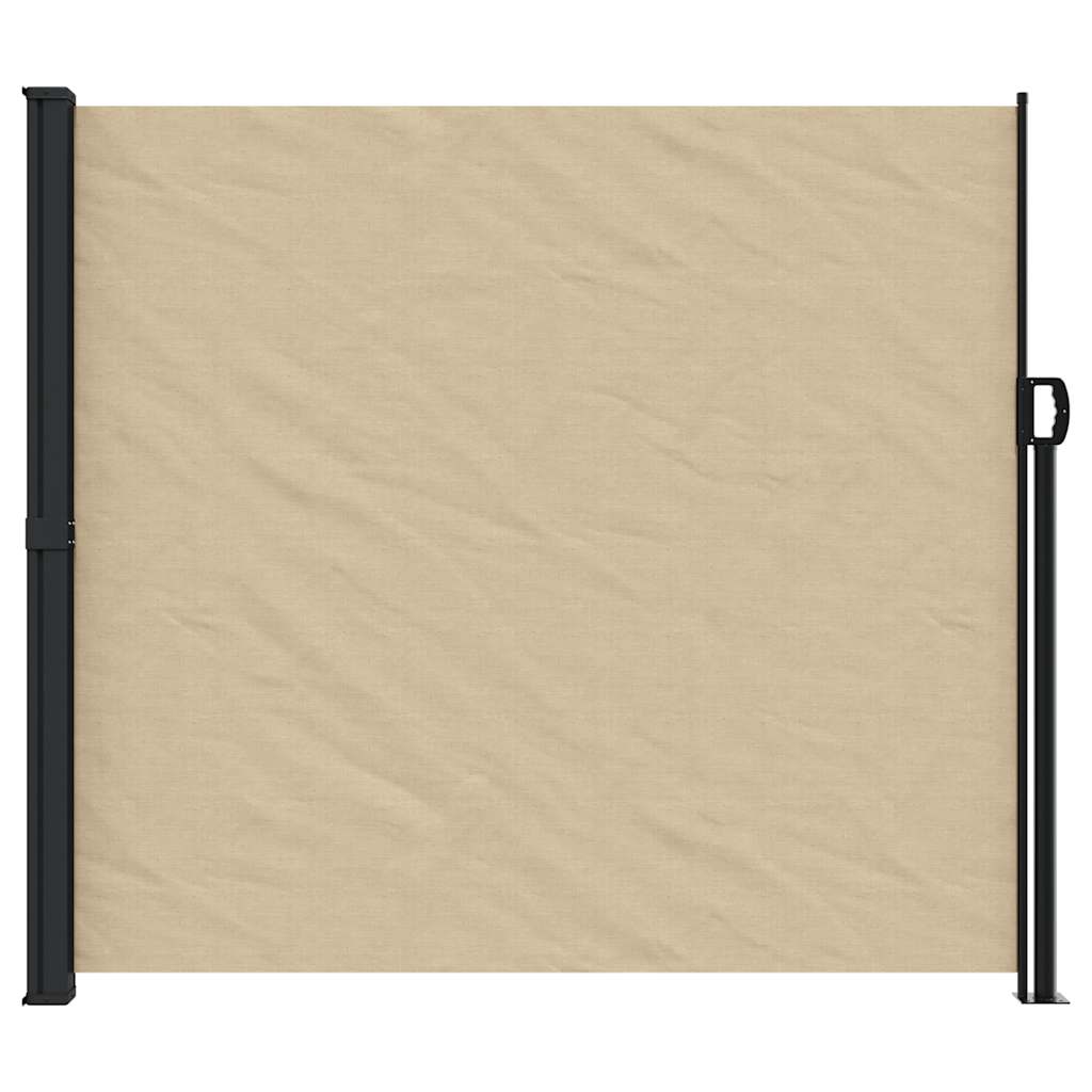 Vidaxl čelní sklo prodloužitelné 180x600 cm beige